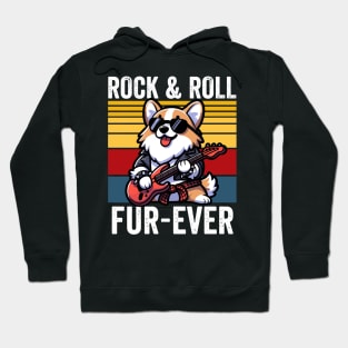 Rock and Roll Fur Ever Hoodie